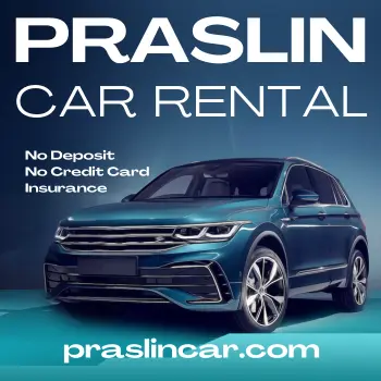Car Rental Praslin No Deposit, No Credit Card